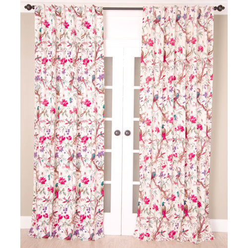 Rosdorf Park Myers Linen SemiSheer Curtain Panel Wayfair